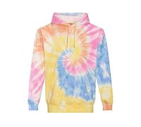 JH022 Just Hoods Kapuzensweatshirt im Tie-Dye-Design Tie-Dye Swirl XXL
