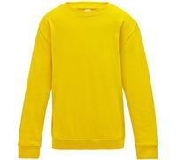 Awdis Just Hoods Kinder Pullover/Sweatshirt, unifarben (158) (Sonnengelb)
