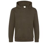 Just Hoods Kinder Kids' Hoodie JH001J olive green 3/4 (XS)