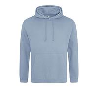 AWDis Unisex College Hoodie Kapuzenpullover, Dusty Blue, XL