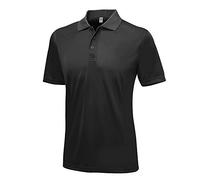 AWDis Just Cool Herren Kurzarm Poloshirt (XL) (Schwarz)