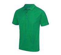 AWDis Unisex Cooles Poloshirt Polohemd, Kelly, L