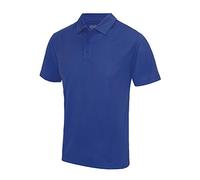 AWDis Unisex Cooles Poloshirt Polohemd, königsblau, XL