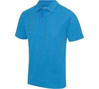 AWDis Unisex Cooles Poloshirt Polohemd, Saphir, 56
