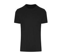 AWDis Unisex Cooles Urban Fitness T-Shirt, Jet Black, XXL