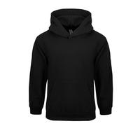 AWDis Just Hoods JH01J Kinder Kapuzenpullover - Dunkelschwarz - 7-8 Jahre