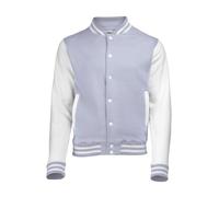 AWDis Varsity Unisex-Jacke, Grau XX-Large