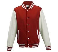 AWDis Varsity Unisex-Jacke, Rot XX-Large