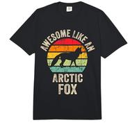 Awesome Like an Arctic Fox, Funny Arctic Fox Lover for Men Comfort Colors Adult Heavyweight T-Shirt