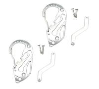 AWJUWHBJ 2 Stück Große Starke Karabiner Kleine Schlüsselanhänger Clip Für Und Pendler In Der Stadt. Schnallen Lassen Sich Schnell Lösen