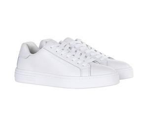AX ARMANI EXCHANGE Damen Sneaker - Action Leather, Turnschuh, Low, Echtleder Weiß EUR 37