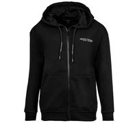 Armani Exchange Women's Laced-up Hood Side Milano-New York Logo, Hooded Sweatshirt, Black, M