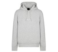AX Armani Exchange Herren A|X Armani Exchange Men's Pull-Over Hooded with Front Back Logo Sweatshirt, Bc06 Legierung Heather, Medium