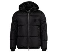 AX ARMANI EXCHANGE Herren Daunenjacke - Steppjacke mit Kapuze, Reißverschluss, Echte Daunen, Warm Gefüttert Schwarz S