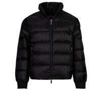 AX ARMANI EXCHANGE Herren Daunenjacke - Steppjacke, Reißverschluss, Echte Daunen, Warm Gefüttert Schwarz XL