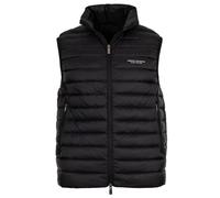 AX ARMANI EXCHANGE Herren Daunenweste - ärmellose Steppjacke, Zipper, uni Schwarz 2XL