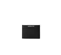 AX Armani Exchange Herren-Kartenetui aus Kunstleder mit Kontrast-Logo.