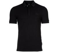 ARMANI EXCHANGE Polo-Shirt Herren Slim Fit Kurzarm schwarz, XXL