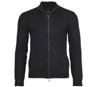 AX ARMANI EXCHANGE Herren Strickjacke - Cardigan, Reißverschluss, Basic, einfarbig Dunkelblau XL