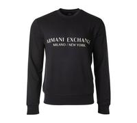 AX ARMANI EXCHANGE Herren Sweatshirt - Pullover, Logo Marine 2XL