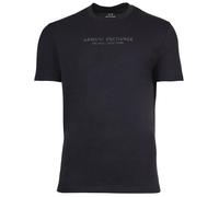 ARMANI EXCHANGE T-Shirt mit Label-Print in Marine, Größe S