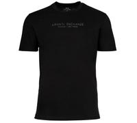 ARMANI EXCHANGE T-Shirt Herren Regular Fit Kurzarm Rundhals Baumwolle schwarz, XXL