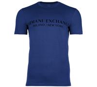 Armani Exchange T-Shirt 1er Pack Herren blau, S