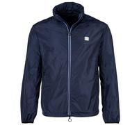 AX ARMANI EXCHANGE Herren Windjacke - Leichte Jacke, Reißverschluss, Taschen, einfarbig Dunkelblau L
