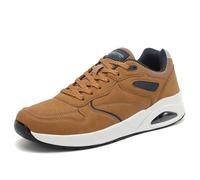 AX BOXING Sneakers Herren Turnschuhe Laufschuhe mit Luftkissen Sportschuhe Leichte Joggingschuhe Walkingschuhe Größe 41-46 EU (Braun,43 EU)