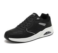 AX BOXING Sneakers Herren Turnschuhe Laufschuhe mit Luftkissen Sportschuhe Leichte Joggingschuhe Walkingschuhe Größe 41-46 EU (Schwarz_A,43 EU)