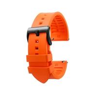 AXTGBHL 23mm 24mm Fluorkautschukarmband passend for Casio Fit For G-SHOCK PRW-6600 PRG-600YB 650 PRW-60Y/50Y/70Y Serie Herren Sport wasserdichtes Armband(Orange black,24mm)