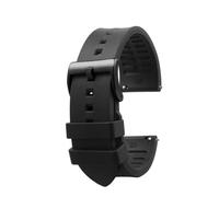 AXTGBHL 23mm 24mm Fluorkautschukarmband passend for Casio Fit For G-SHOCK PRW-6600 PRG-600YB 650 PRW-60Y/50Y/70Y Serie Herren Sport wasserdichtes Armband(Black black,24mm)