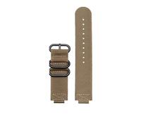 AXTGBHL Konvexen Mund Leinwand armband Fit for CASIO Fit for PROTREK Serie prg-260/270 prw-2500t /3500/5000/5100 Nylon uhr band(Khaki-black)