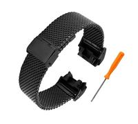 AXTGBHL Passend for Casio Fit For G-SHOCK GWG-1000-1A/A3/1A1 GB/GG Schwarzes Edelstahlarmband Herren Sport Wasserdicht Handgelenk Armband Armband Zubehör(2103)