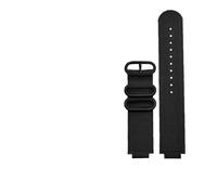 AXTGBHL Passend for Casio Fit For G-Shock Uhrenarmband GBA-800 GMA-B800 GA-800/810 GBD-800 GA110 GA-120 GA100 modifiziertes Herren-Nylon-Uhrenarmband 16 mm(Black black)
