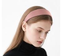 axy Breiter Haarreif mit Satin bezogen Damen Haarband Vintage Klassik-Look Hairband Stirnband HRK1 (Altrosa)