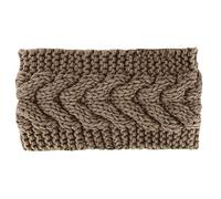 axy Damen Strick Haarband Winter Stirnband, Headband gestrickt Haarbänder HBW2 (Braun)