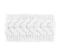 axy Damen Strick Haarband Winter Stirnband, Headband gestrickt Haarbänder HBW2 (Weiss)