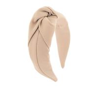 axy Eleganter Haarreif in modischem Design - Wunderschön Haarreifen Damen Stirnband Haarschmuck HRM3 (Beige)
