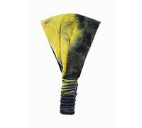 axy Haarband Yoga Headband Hairband Stirnband Kopftuch Kopf Abdeckung auch für Sport in Verschiedenen Farben (Batik - Gelb/Blau)