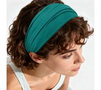 axy Haarband Yoga Stirnband Headband Hairband Wunderschön Damen Haarschmuck Sport Stirnbänder HB4 (Petrolblau, Extra breit)