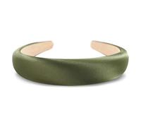 axy Haarreif aus gepolstertem Seidenstoff in eleganten festlichen Farben Wunderschön Damen Stirnband Haarschmuck Haarreifen Hairband HRK2Ro (Oliver)