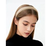 axy Haarreif mit Stoff gepolstertes Candy Colours - Wunderschön Damen Stirnband Haarschmuck Haarreifen HRK7 (Beige)