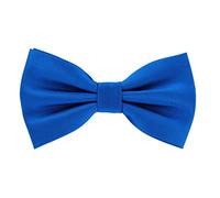 axy Herren Fliege Schleife, bereits gebunden, Konfirmation verstellbar Farbauswahl FLI7 (Blau)