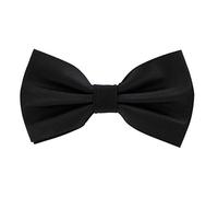 axy Herren Fliege Schleife, bereits gebunden, Konfirmation verstellbar Farbauswahl FLI7 (Schwarz)