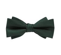 axy Herren Fliege Schleife, bereits gebunden, Konfirmation verstellbar Hochzeitsfarbe FLI4B (Grün)