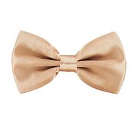 axy Herren Fliege Schleife, bereits gebunden, Konfirmation verstellbar in verschiedenen Farben FLI1 (Beige)