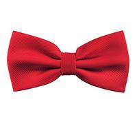 axy Hochwertige Herren Fliege Schleife, bereits gebunden, Konfirmation verstellbar FLI5 (Rot)