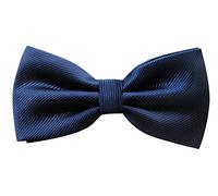 axy Hochwertige Herren Fliege Schleife, bereits gebunden, Konfirmation verstellbar FLI5 (Schwarzblau)