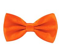 axy Hochwertige Herren Fliege Schleife, bereits gebunden, Konfirmation verstellbar in verschiedenen Farben FLI1 (Orange)